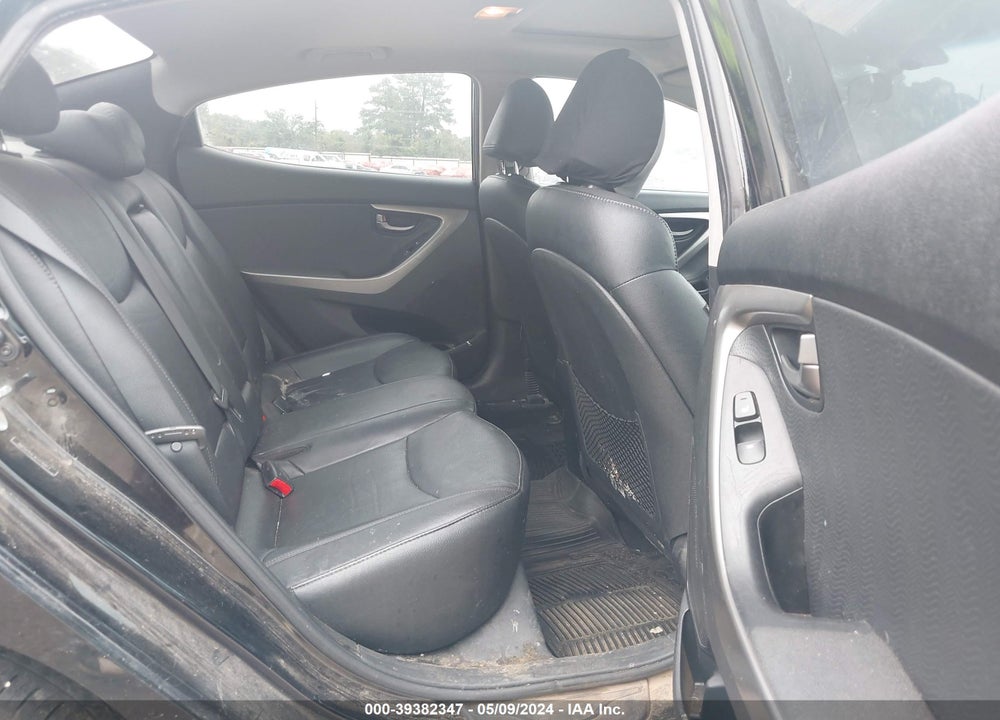 2012 HYUNDAI ELANTRA LIMITED VIN: 5NPDH4AE9CH116817