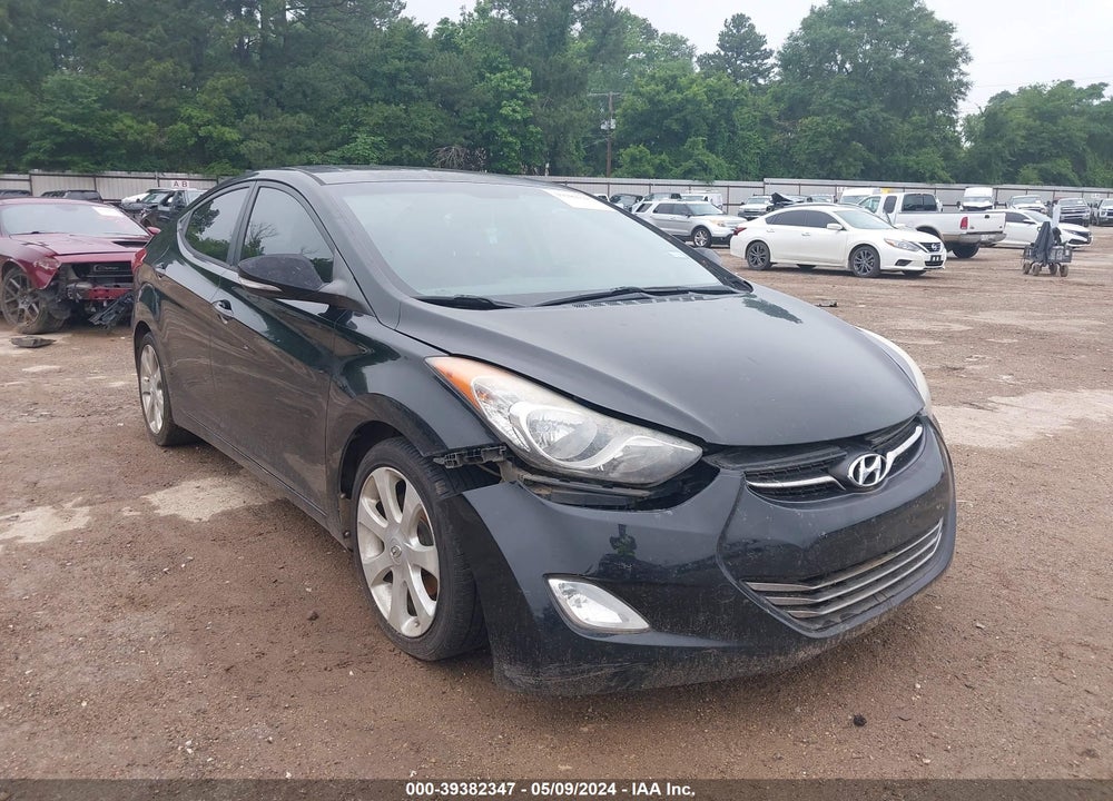 2012 HYUNDAI ELANTRA LIMITED VIN: 5NPDH4AE9CH116817