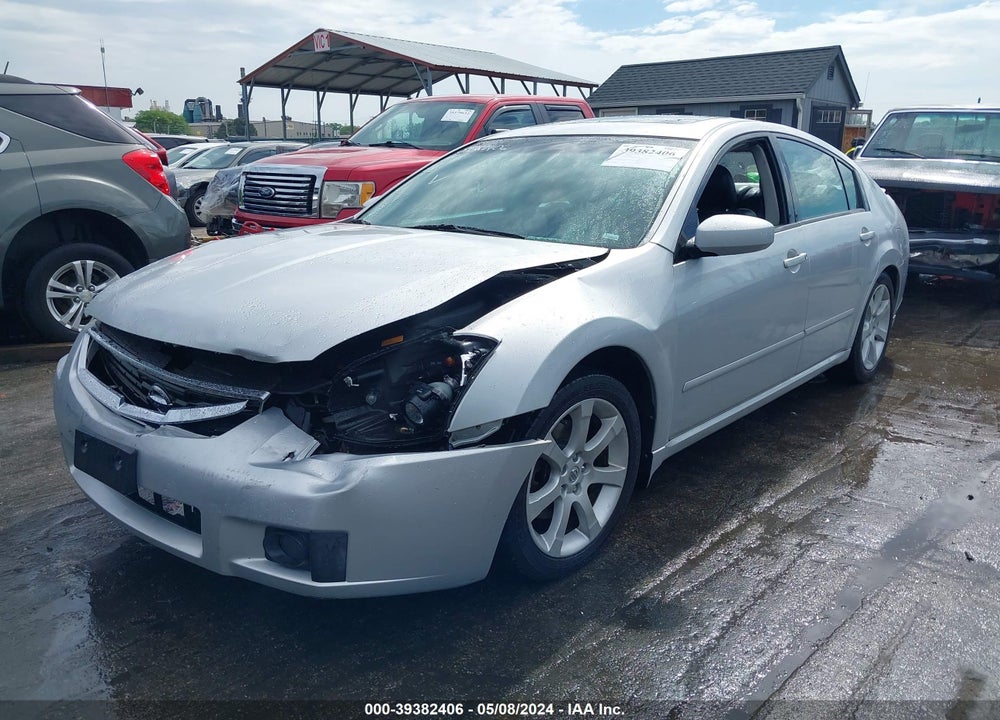 2008 NISSAN MAXIMA 3.5 SE VIN: 1N4BA41E58C806343