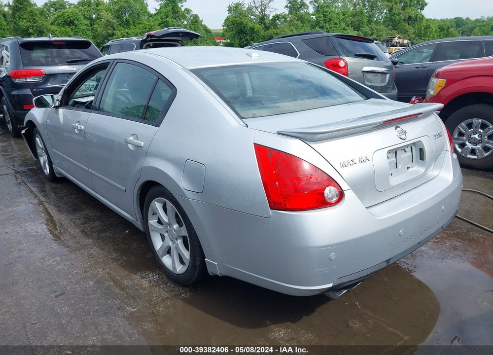 2008 NISSAN MAXIMA 3.5 SE VIN: 1N4BA41E58C806343