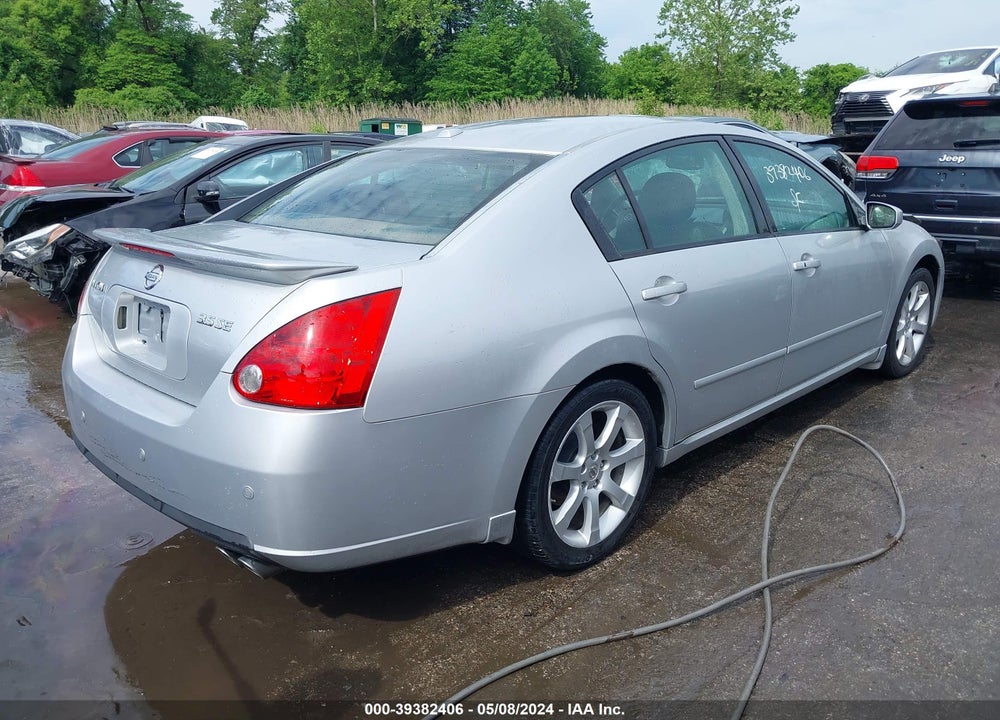 2008 NISSAN MAXIMA 3.5 SE VIN: 1N4BA41E58C806343