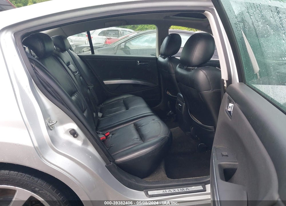 2008 NISSAN MAXIMA 3.5 SE VIN: 1N4BA41E58C806343