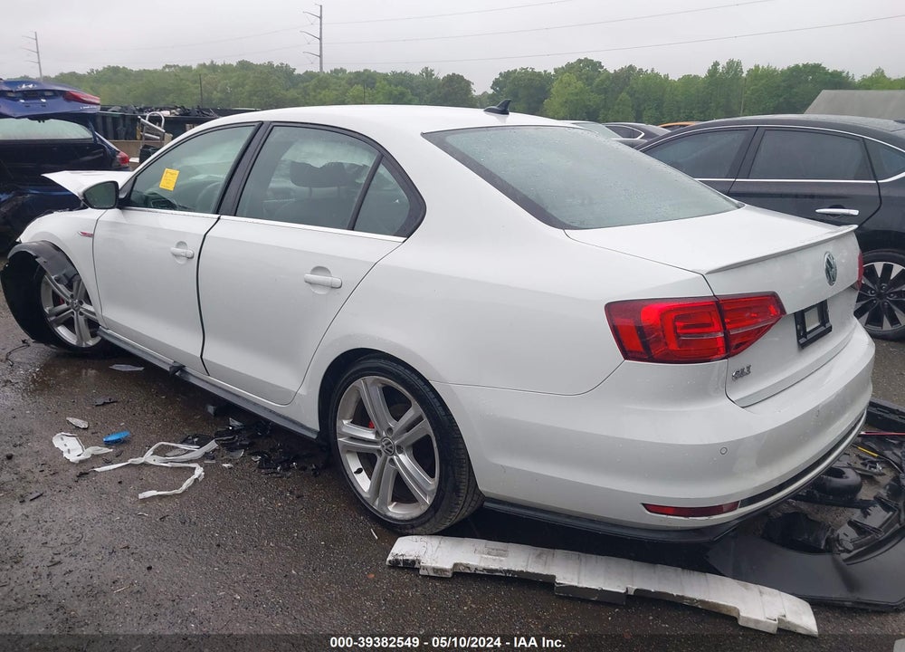 2017 VOLKSWAGEN JETTA GLI VIN: 3VW4T7AJ7HM318597