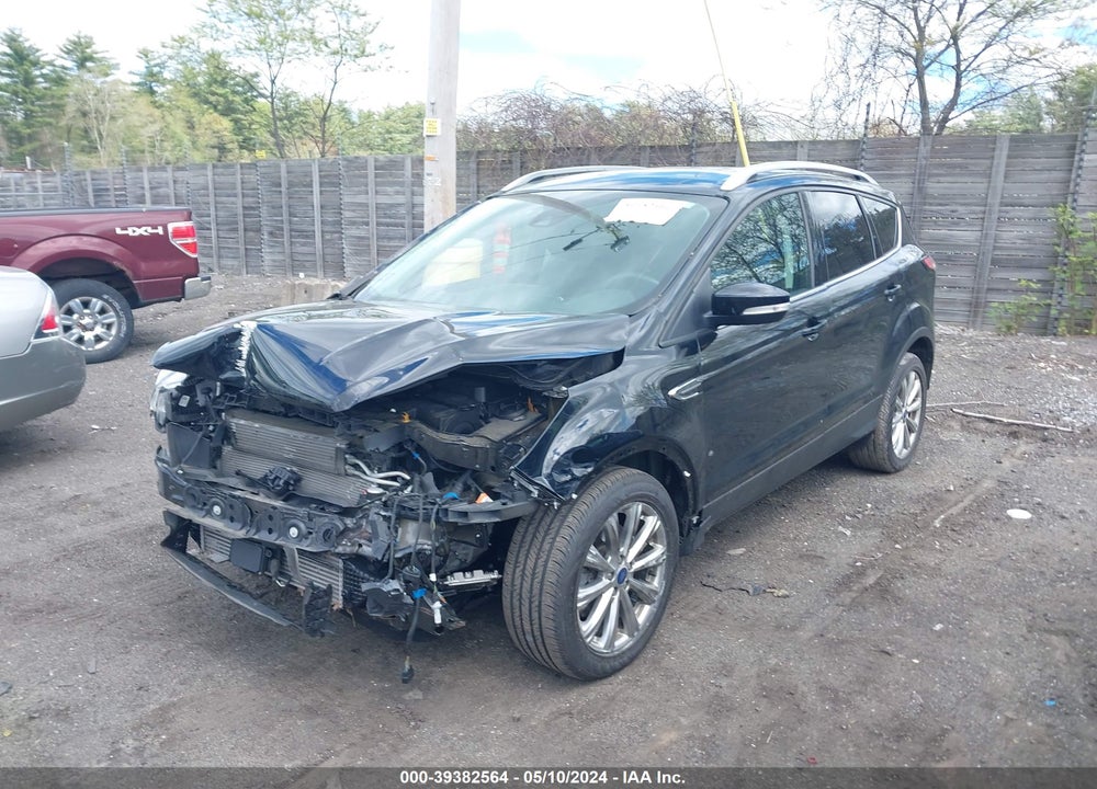 2018 FORD ESCAPE TITANIUM VIN: 1FMCU9J91JUA45845