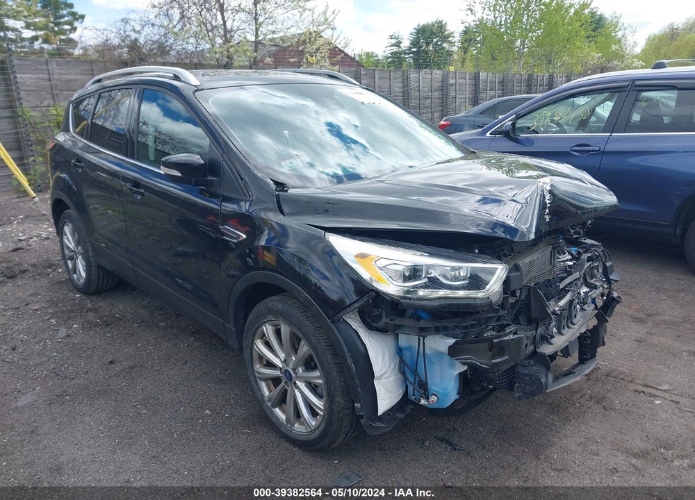 2018 FORD ESCAPE TITANIUM VIN: 1FMCU9J91JUA45845