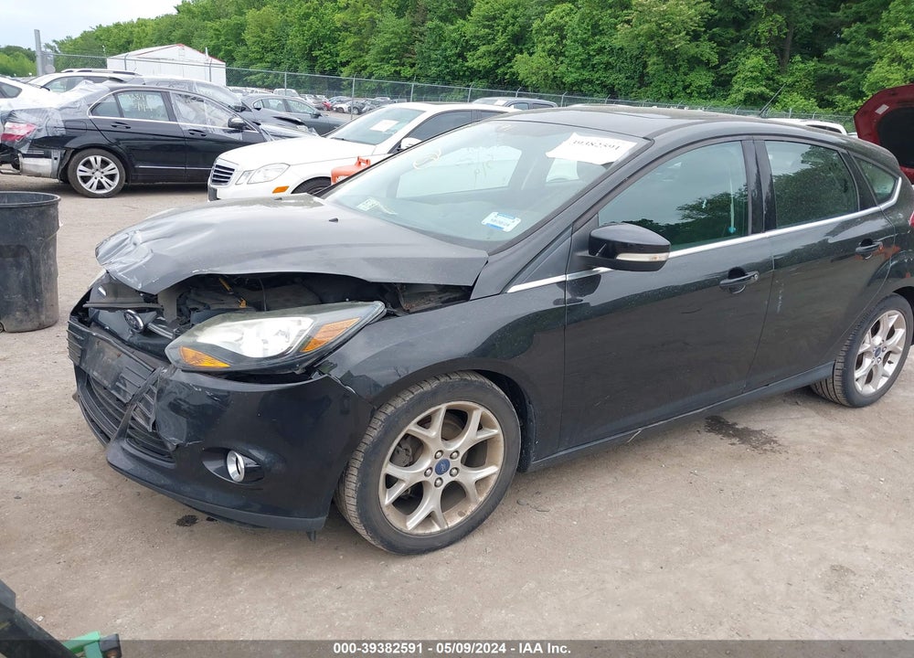 2012 FORD FOCUS TITANIUM VIN: 1FAHP3N23CL409130