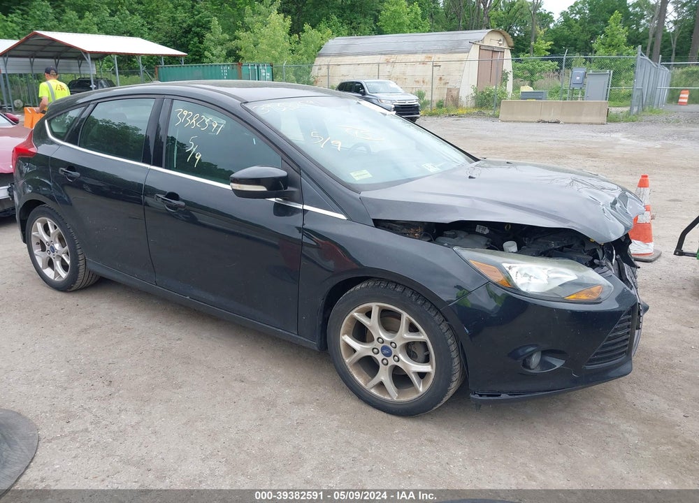 2012 FORD FOCUS TITANIUM VIN: 1FAHP3N23CL409130