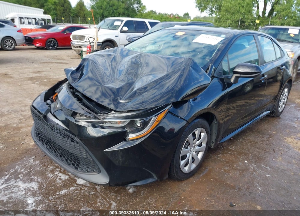 2020 TOYOTA COROLLA VIN: 5YFEPRAE1LP119833