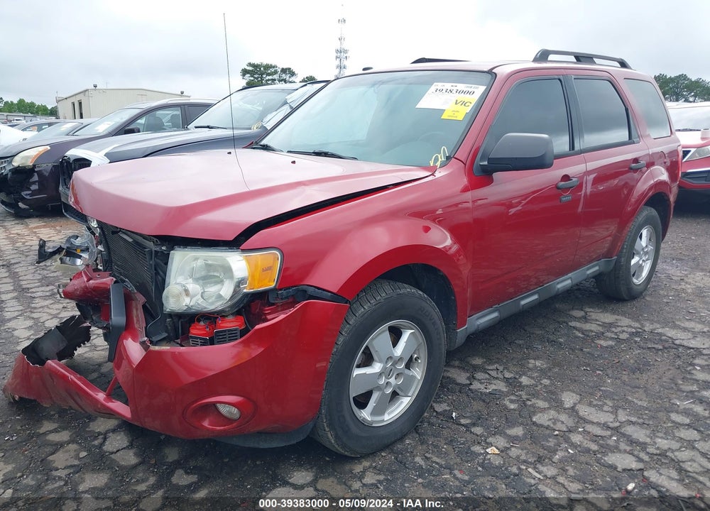 2010 FORD ESCAPE XLT VIN: 1FMCU0D70AKC03223