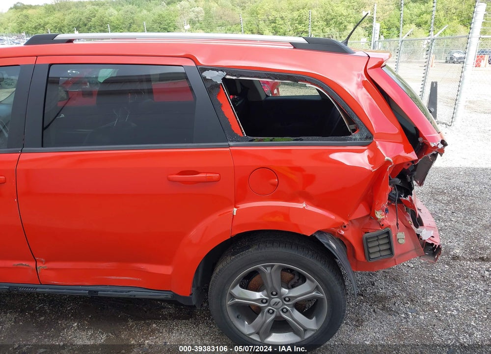 2018 DODGE JOURNEY CROSSROAD VIN: 3C4PDCGB7JT158187