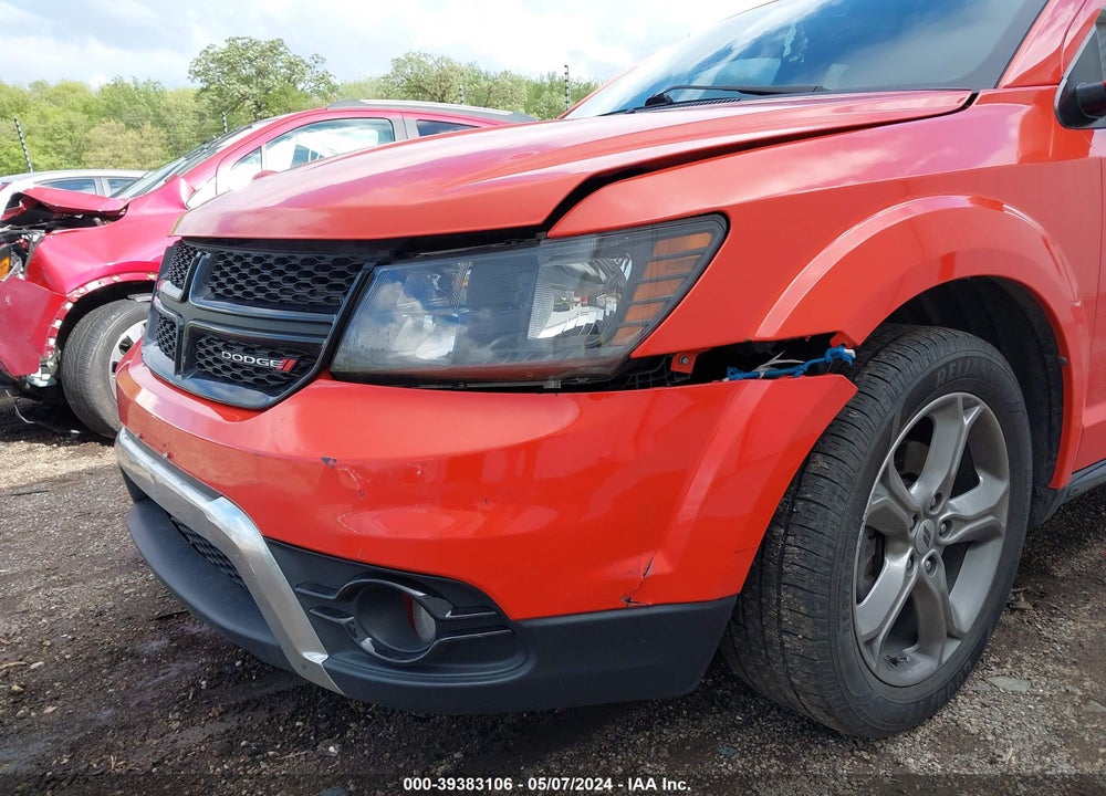 2018 DODGE JOURNEY CROSSROAD VIN: 3C4PDCGB7JT158187