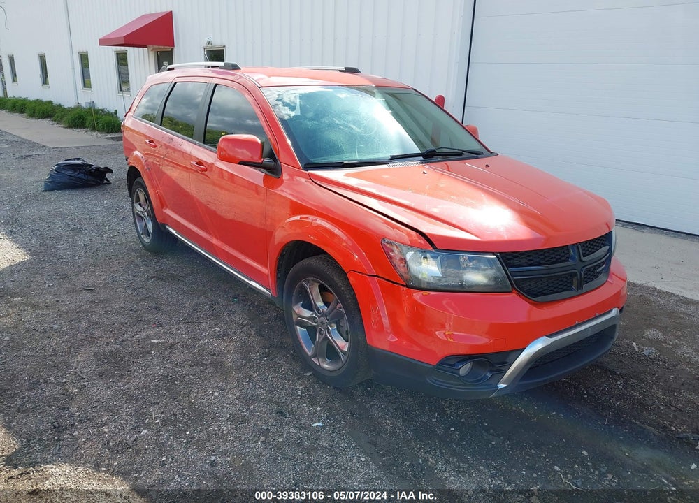 2018 DODGE JOURNEY CROSSROAD VIN: 3C4PDCGB7JT158187