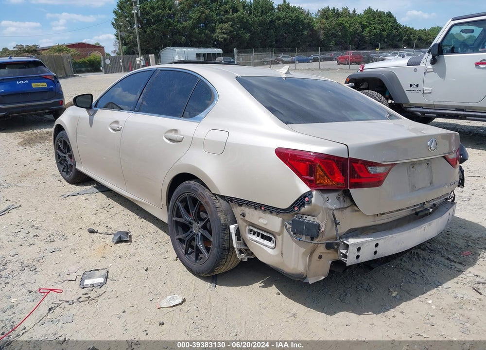 2013 LEXUS GS 350 VIN: JTHCE1BL5D5013166