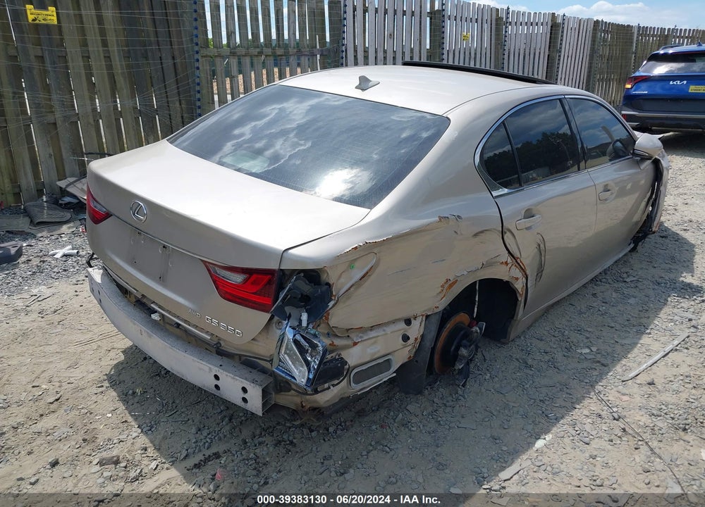 2013 LEXUS GS 350 VIN: JTHCE1BL5D5013166