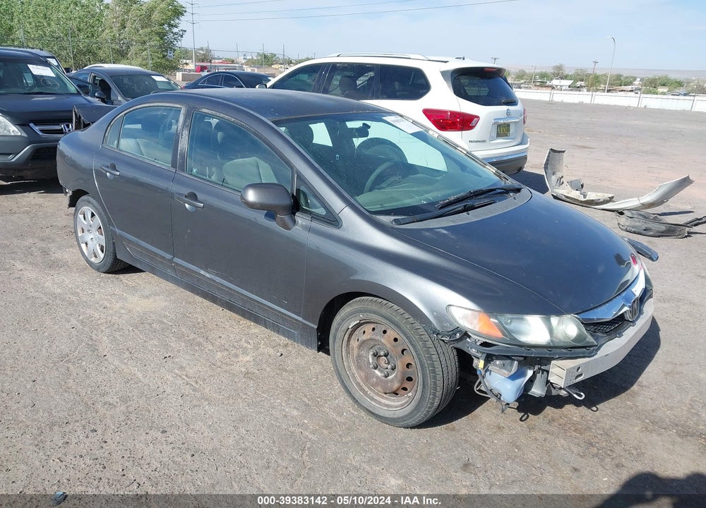 2010 HONDA CIVIC LX VIN: 2HGFA1F50AH579604