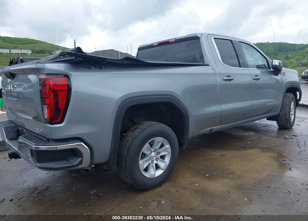 2024 GMC SIERRA 1500 4WD DOUBLE CAB STANDARD BOX SLE VIN: 1GTRUBEK8RZ299621