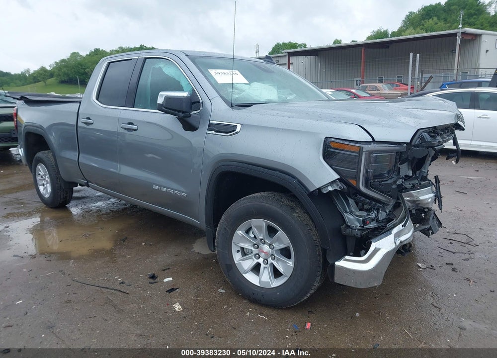 2024 GMC SIERRA 1500 4WD DOUBLE CAB STANDARD BOX SLE VIN: 1GTRUBEK8RZ299621