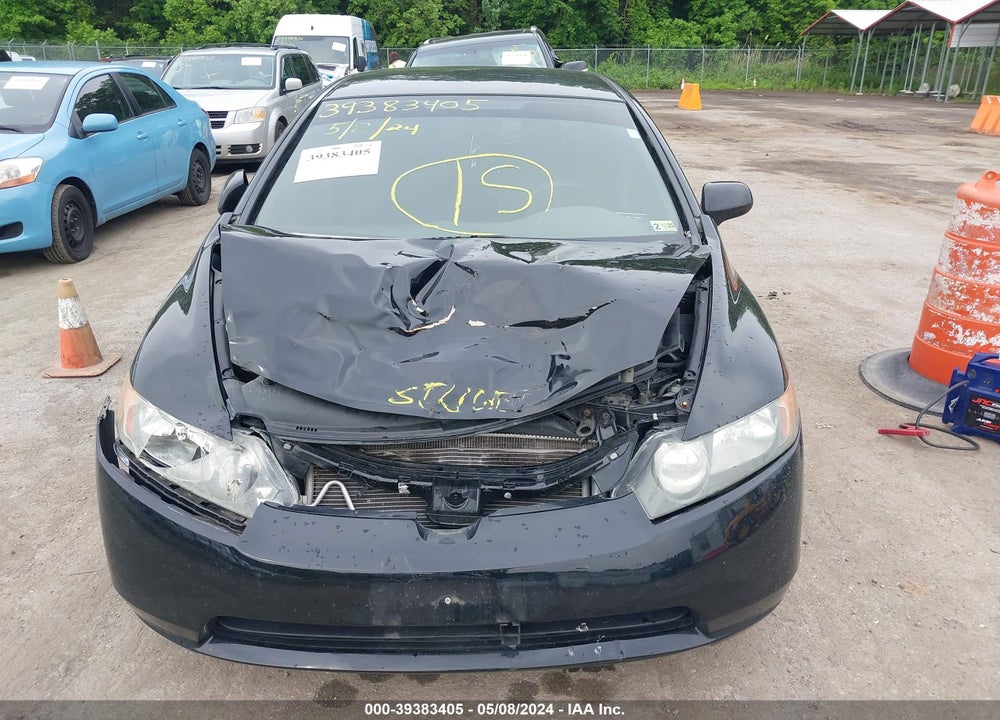 2008 HONDA CIVIC LX VIN: JHMFA16588S001833