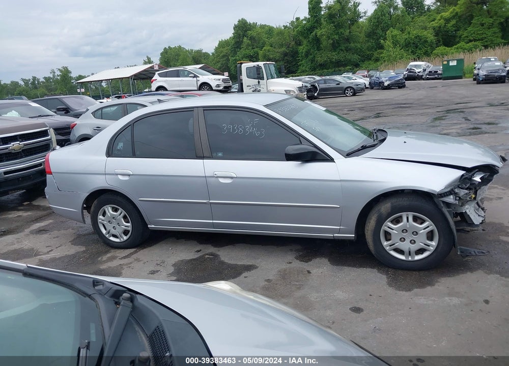2002 HONDA CIVIC LX VIN: 2HGES16532H572771