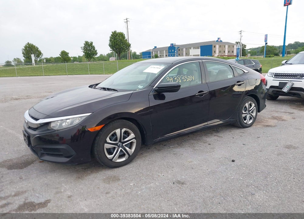 2016 HONDA CIVIC LX VIN: 2HGFC2F5XGH512856