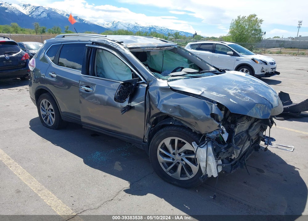 2015 NISSAN ROGUE SL VIN: 5N1AT2MV8FC855027