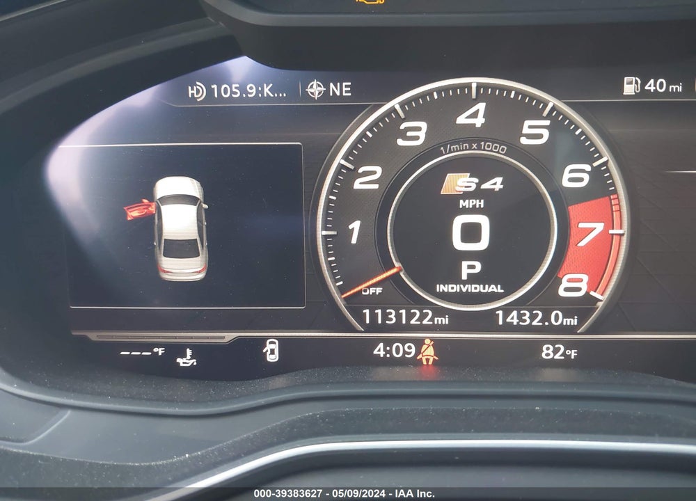 2018 AUDI S4 3.0T PREMIUM PLUS VIN: WAUC4AF41JA001751
