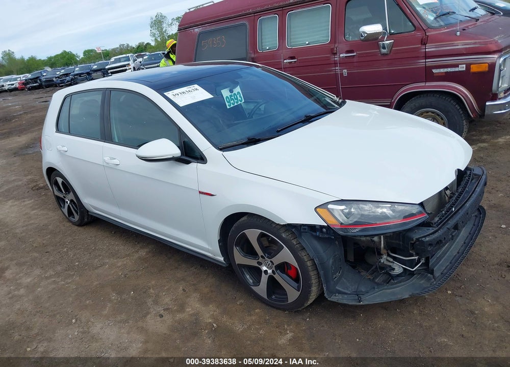 2015 VOLKSWAGEN GOLF GTI 2.0T SE 4-DOOR VIN: 3VW5T7AU4FM079277