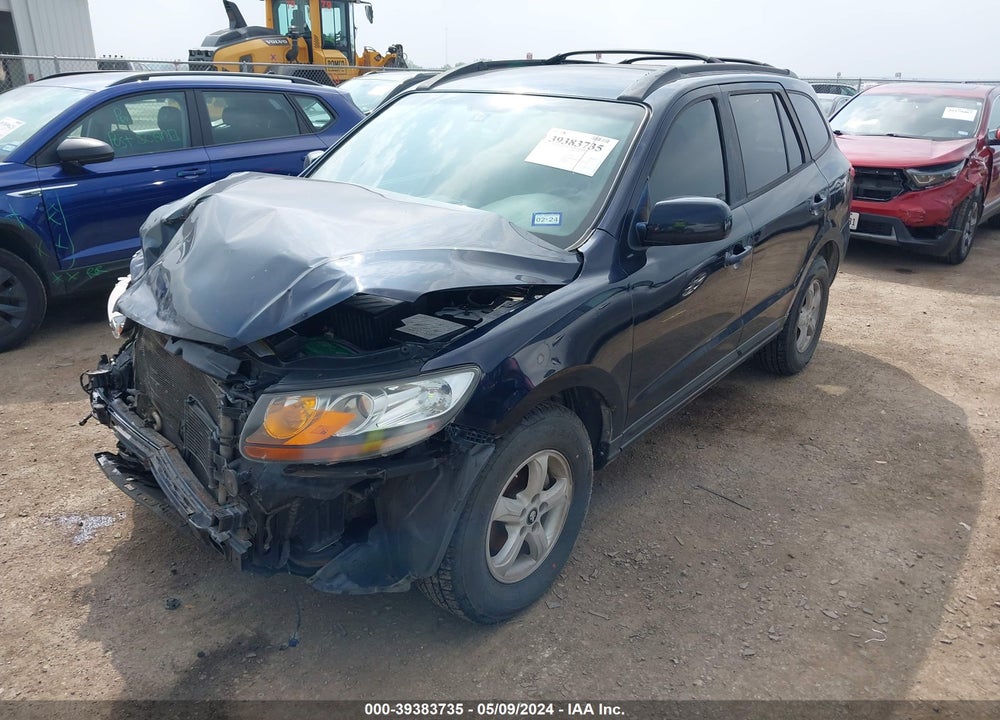2007 HYUNDAI SANTA FE GLS VIN: 5NMSG13D57H064862