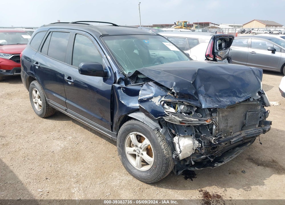 2007 HYUNDAI SANTA FE GLS VIN: 5NMSG13D57H064862