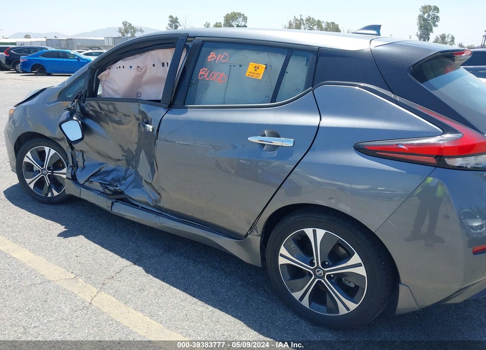 2022 NISSAN LEAF SV PLUS 62 KWH VIN: 1N4BZ1CV4NC555900