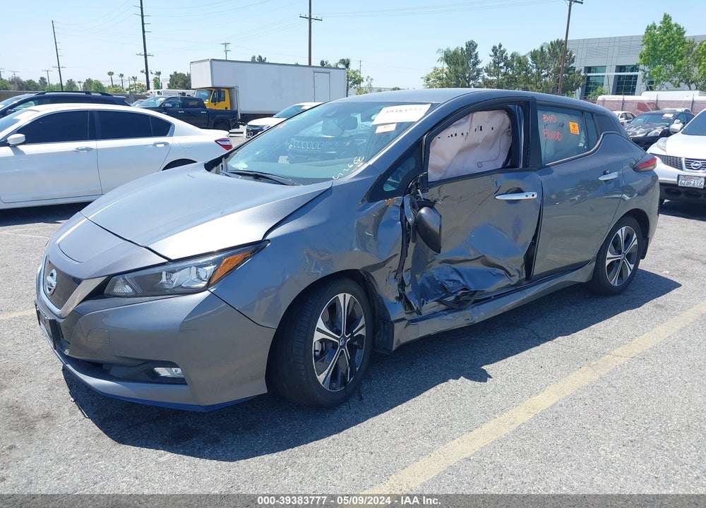 2022 NISSAN LEAF SV PLUS 62 KWH VIN: 1N4BZ1CV4NC555900