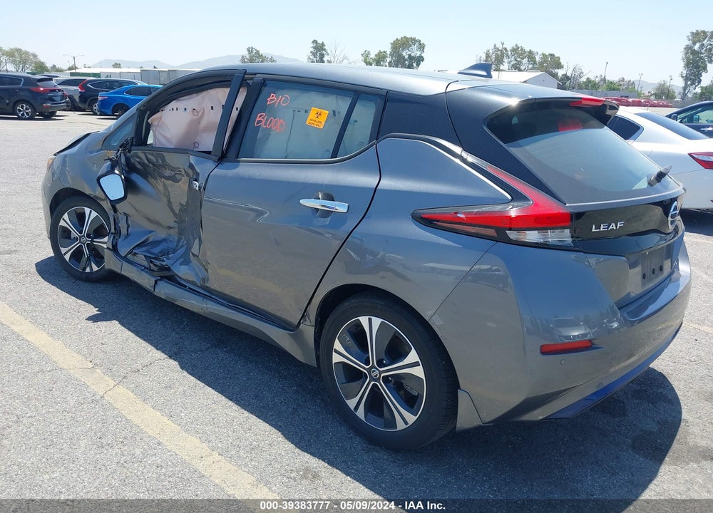 2022 NISSAN LEAF SV PLUS 62 KWH VIN: 1N4BZ1CV4NC555900