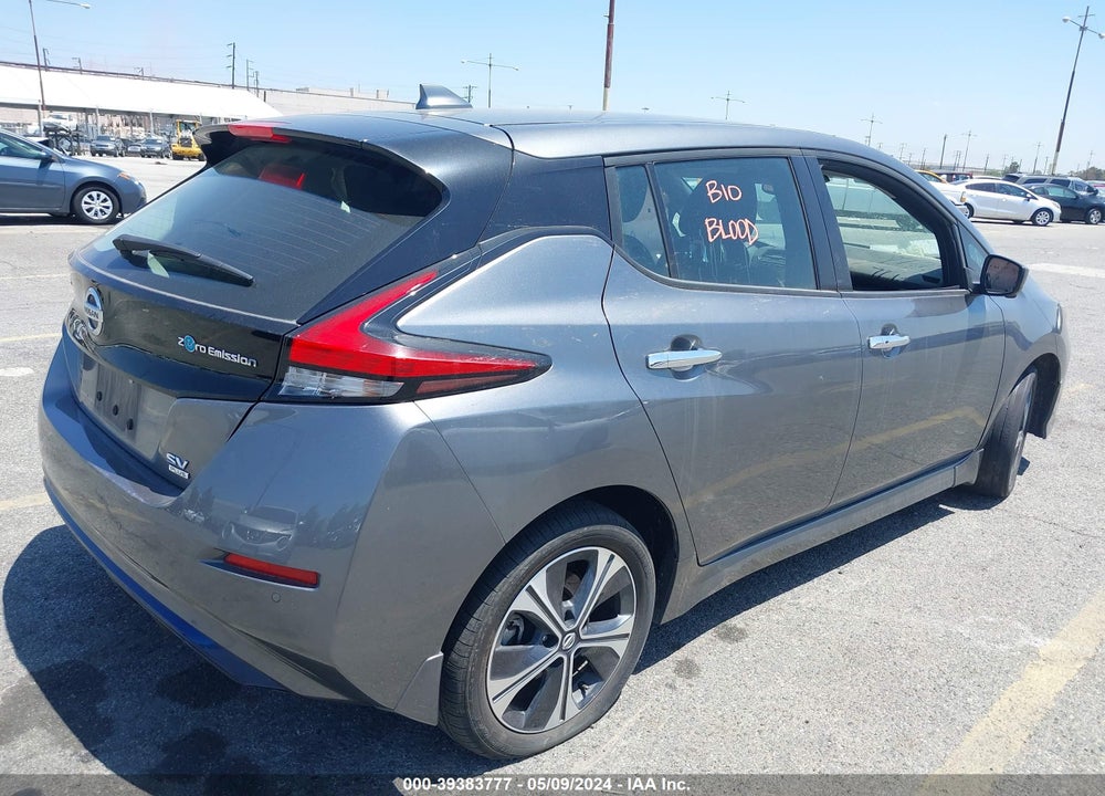 2022 NISSAN LEAF SV PLUS 62 KWH VIN: 1N4BZ1CV4NC555900