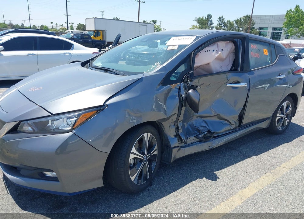 2022 NISSAN LEAF SV PLUS 62 KWH VIN: 1N4BZ1CV4NC555900