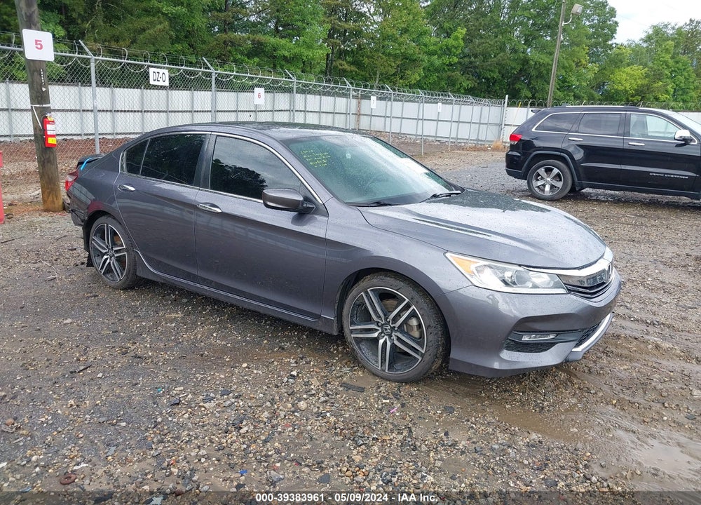 2017 HONDA ACCORD SPORT VIN: 1HGCR2F54HA250088