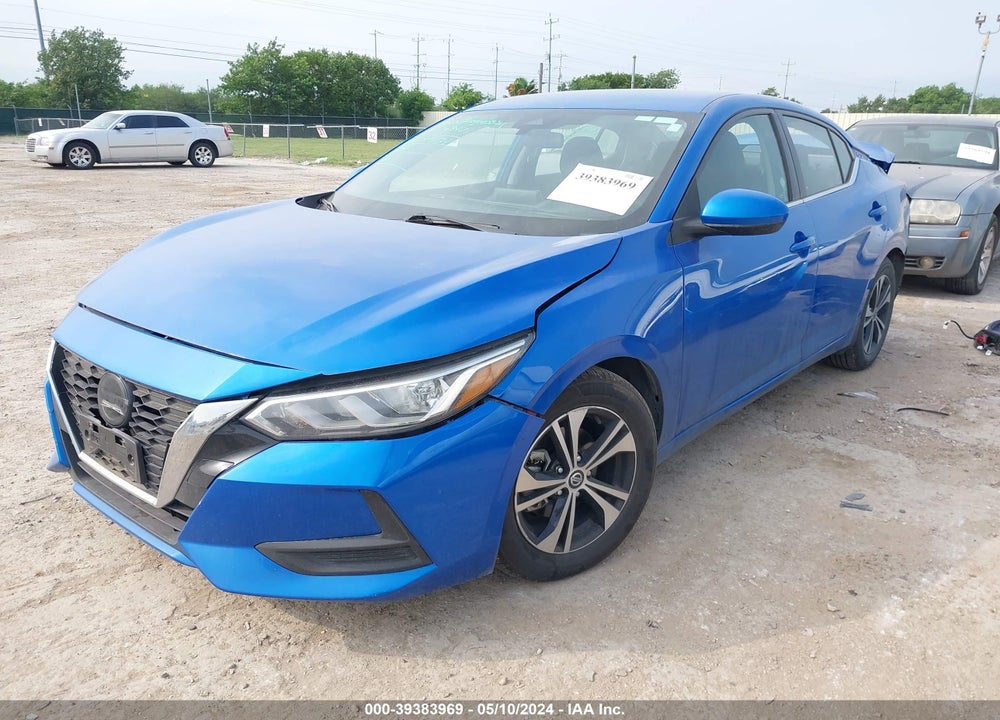 2022 NISSAN SENTRA VIN: 3N1AB8CV8NY252499
