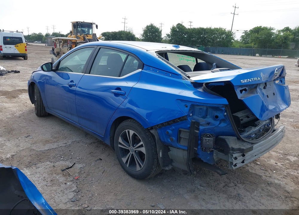 2022 NISSAN SENTRA VIN: 3N1AB8CV8NY252499