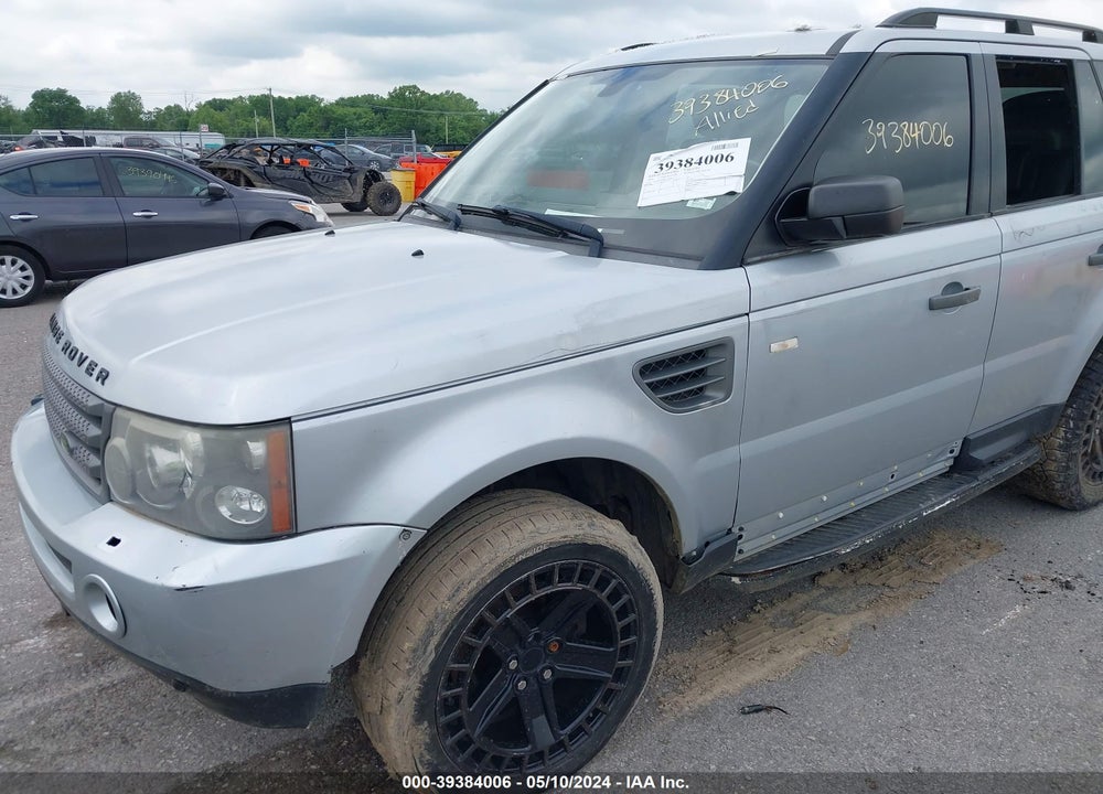 2009 LAND ROVER RANGE ROVER SPORT HSE VIN: SALSK254X9A189878