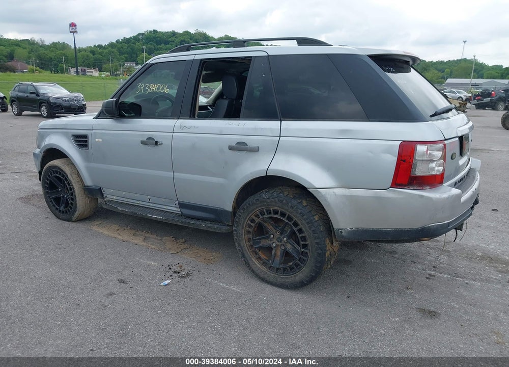 2009 LAND ROVER RANGE ROVER SPORT HSE VIN: SALSK254X9A189878