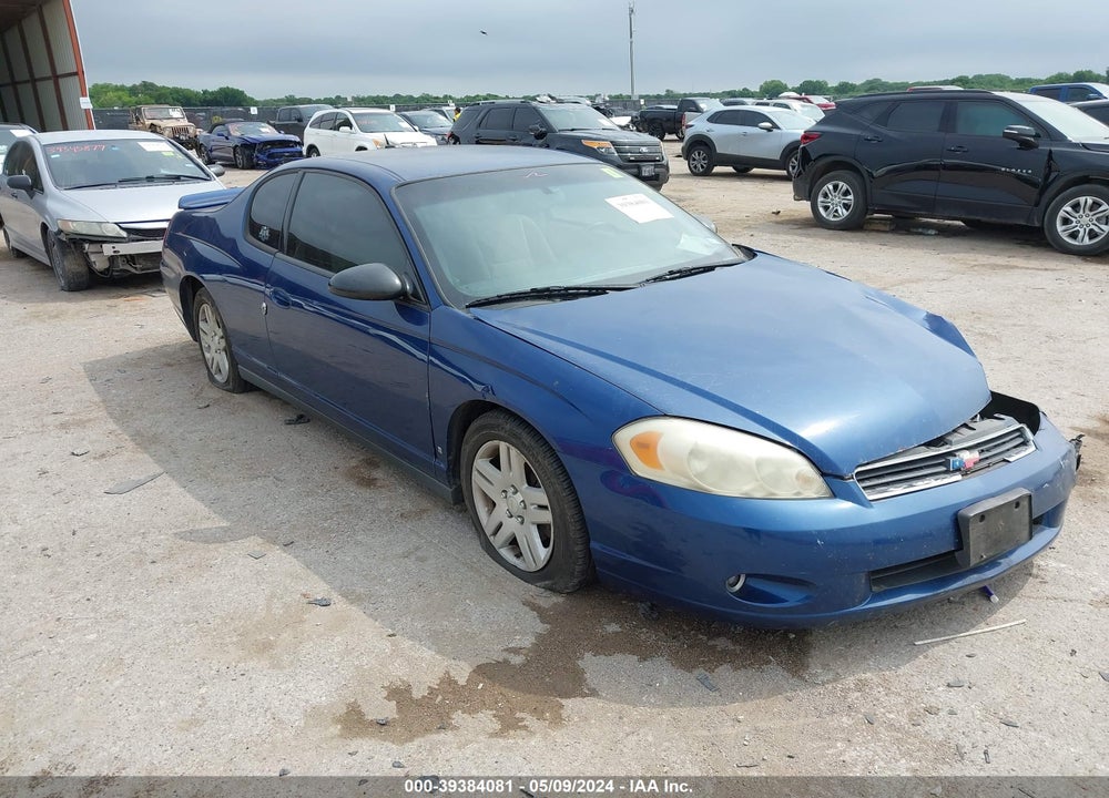 2006 CHEVROLET MONTE CARLO LT VIN: 2G1WK151069233945