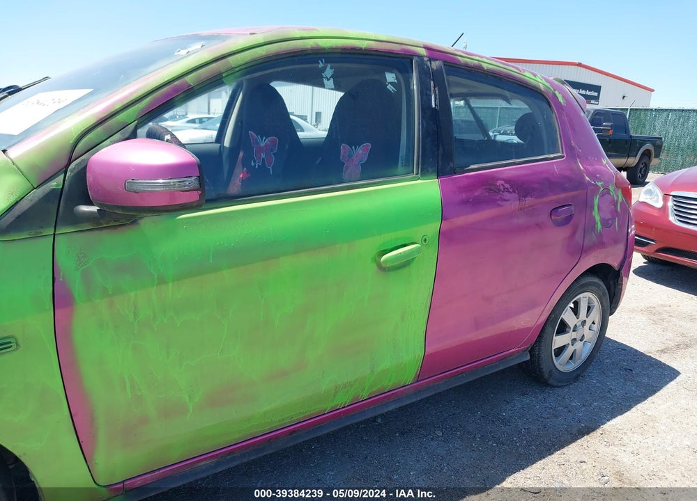 2015 MITSUBISHI MIRAGE ES VIN: ML32A4HJ8FH050006