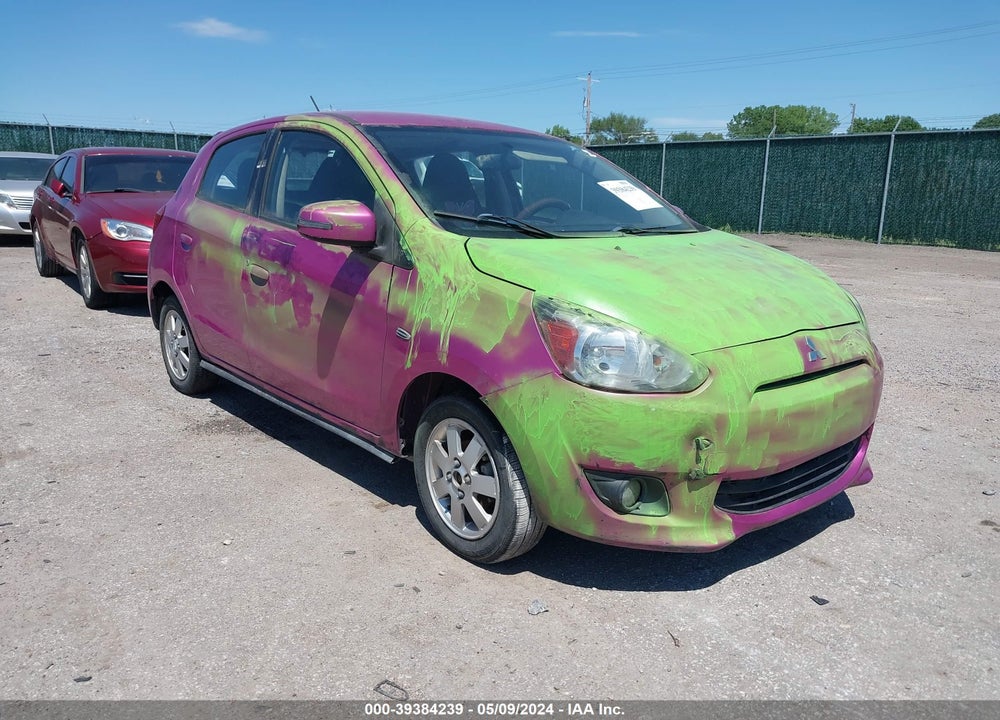 2015 MITSUBISHI MIRAGE ES VIN: ML32A4HJ8FH050006