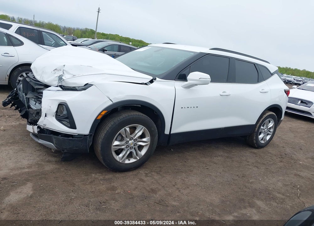 2020 CHEVROLET BLAZER FWD 2LT VIN: 3GNKBCRSXLS666389