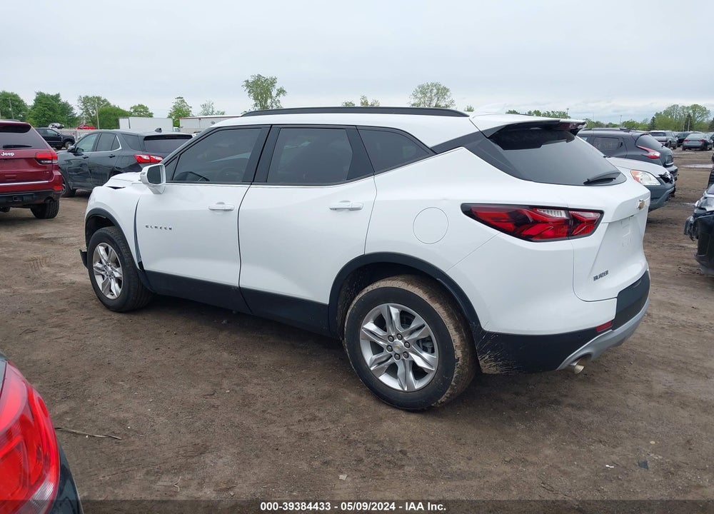 2020 CHEVROLET BLAZER FWD 2LT VIN: 3GNKBCRSXLS666389