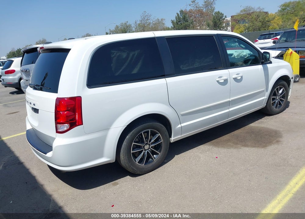 2016 DODGE GRAND CARAVAN SXT VIN: 2C4RDGCG5GR315034