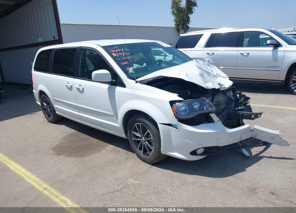 2016 DODGE GRAND CARAVAN SXT VIN: 2C4RDGCG5GR315034