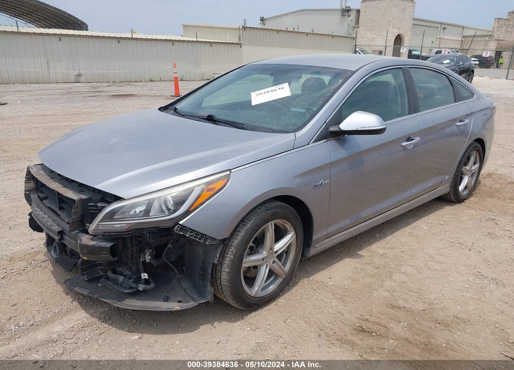 2016 HYUNDAI SONATA HYBRID SE VIN: KMHE24L19GA037995