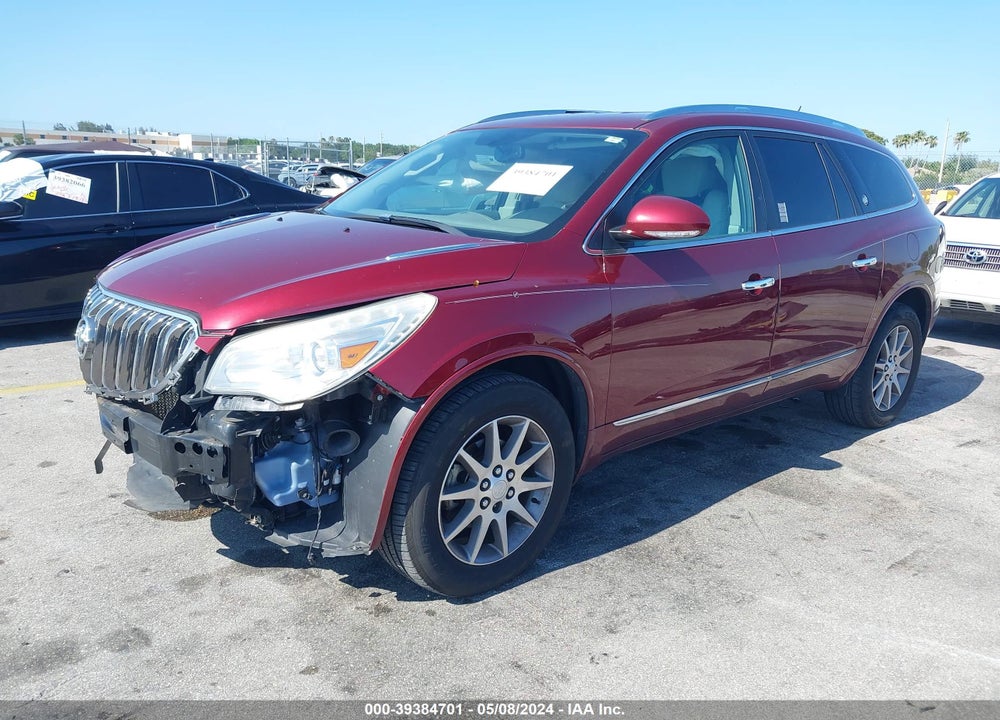 2015 BUICK ENCLAVE LEATHER VIN: 5GAKRBKD4FJ304494