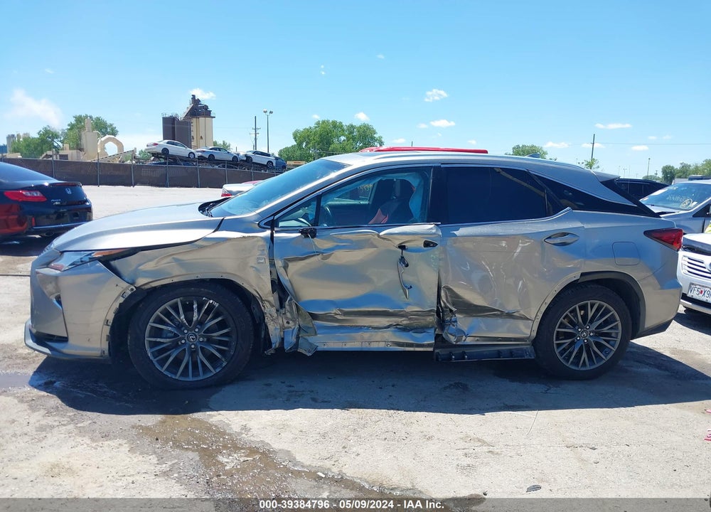 2019 LEXUS RX 350 F-SPORT VIN: 2T2BZMCAXKC203881
