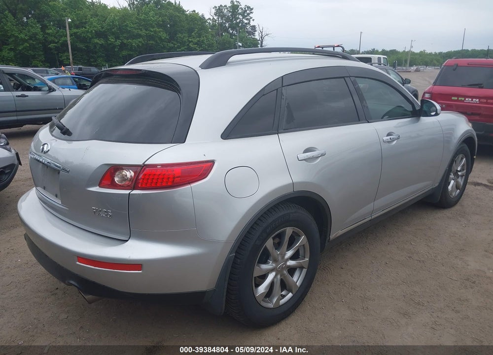 2007 INFINITI FX35 VIN: JNRAS08W67X200244